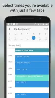 Calendar android App screenshot 11