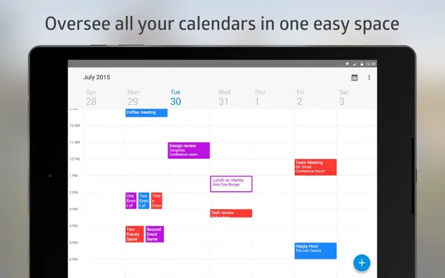 Calendar android App screenshot 3